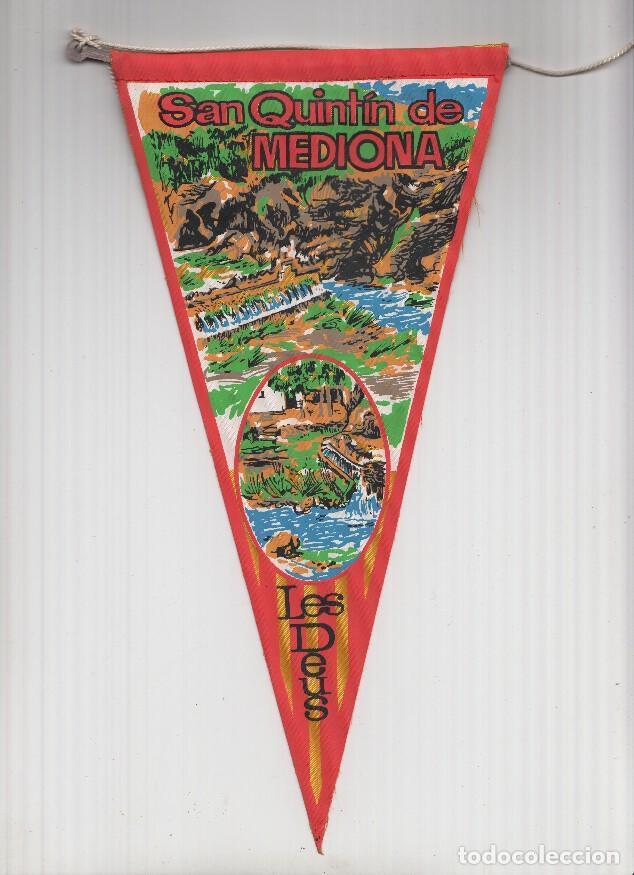 Bandierine di collezione: Banderin: SAN QUINTIN DE MEDIONA - Ilustracion de les Deus de Sant Quinti de Mediona - VARIOS
