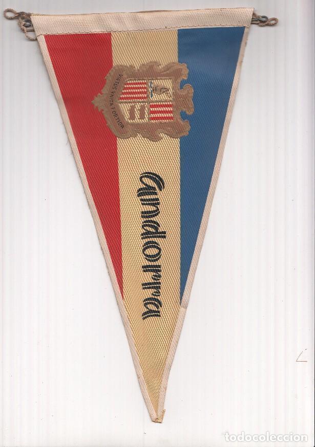 Bandierine di collezione: BANDERIN: ANDORRA - Ilustracion del escudo de ANDORRA - VARIOS