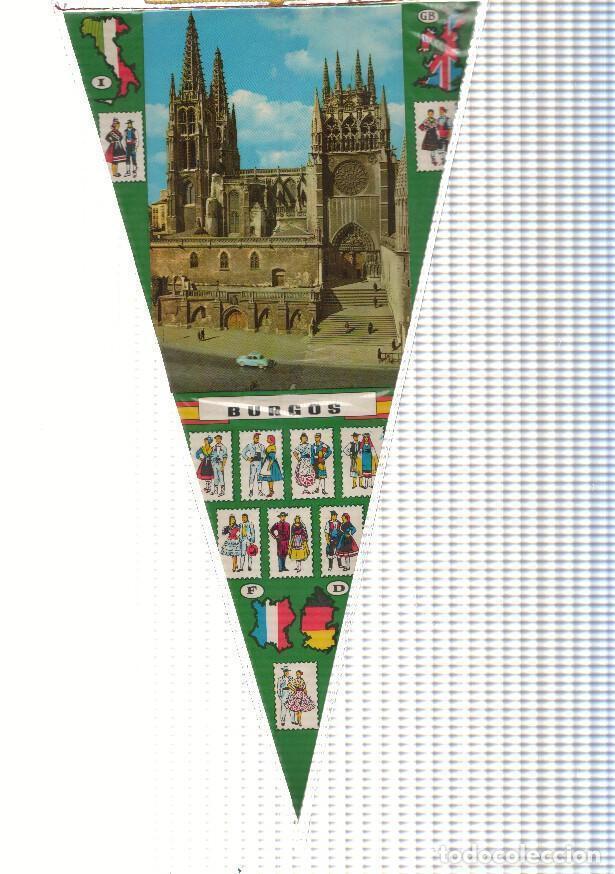 Bandierine di collezione: BANDERIN: BURGOS - Imagen general de la Catedral de Burgos - VARIOS