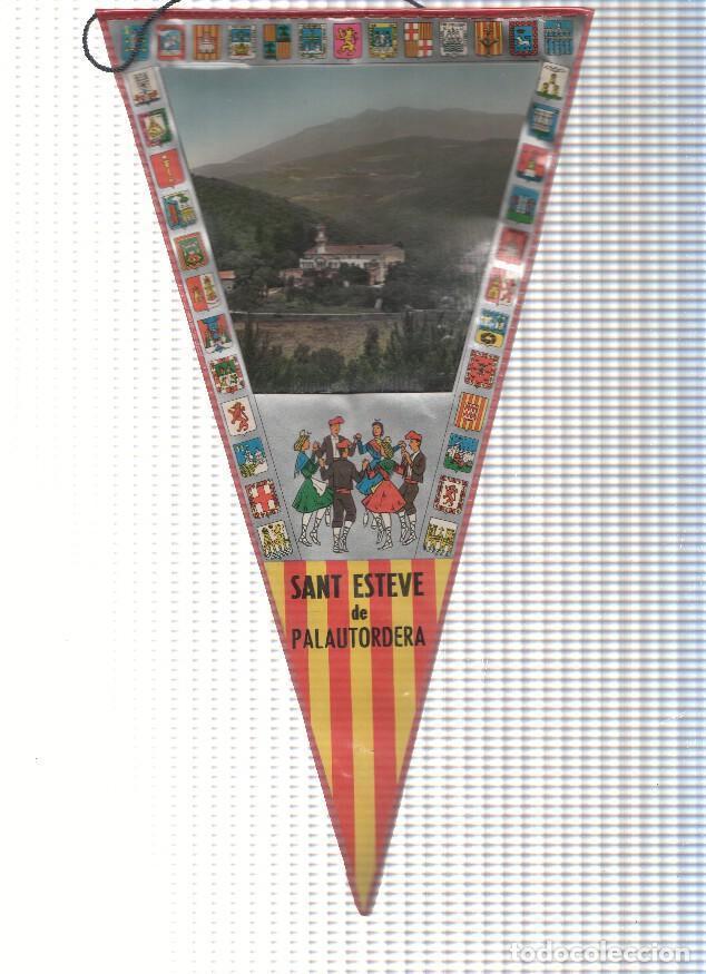 Bandierine di collezione: BANDERIN: SANT ESTEVE DE PALAUTORDERA - Imagen del Parc de les Olors de Vallmanya - VARIOS