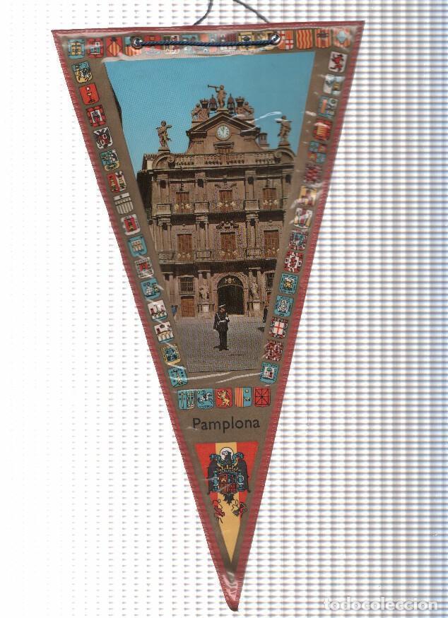 Galhardetes de cole&ccedil;&atilde;o: BANDERIN: PAMPLONA - Imagen del Ayuntamiento de Pamplona - Varios