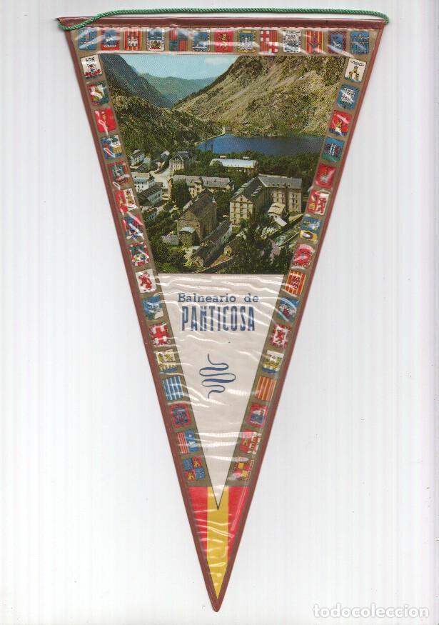 Galhardetes de cole&ccedil;&atilde;o: BANDERIN: PANTICOSA, Huesca - Imagen aerea del Balneario de Panticosa - VARIOS