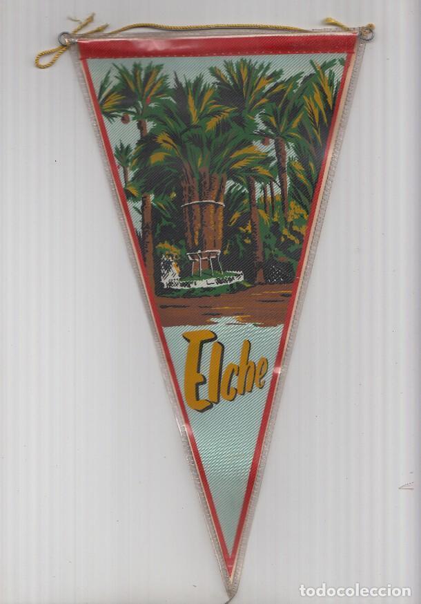 Collection pennants: BANDERIN: ELCHE - Ilustracion del PALMERAL REAL DE ECLHE - VARIOS