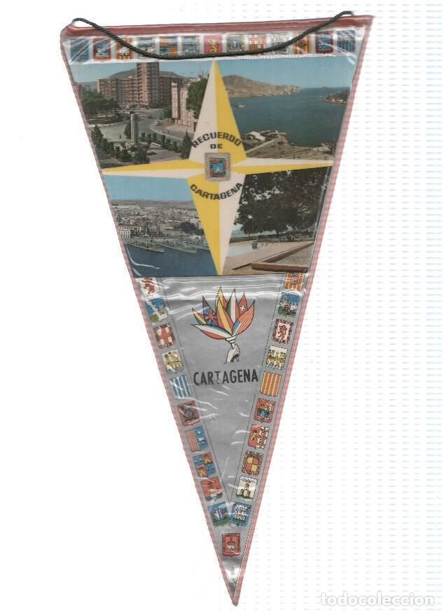 Collection pennants: Banderin: CARTAGENA, Murcia- Diferentes vistas de la localidad de Cartagena - Varios