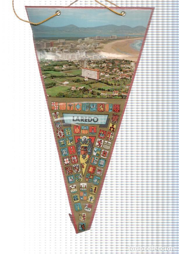 Collection pennants: BANDERIN: LAREDO (Cantabria)- Vista aerea de la localidad de Laredo - VARIOS