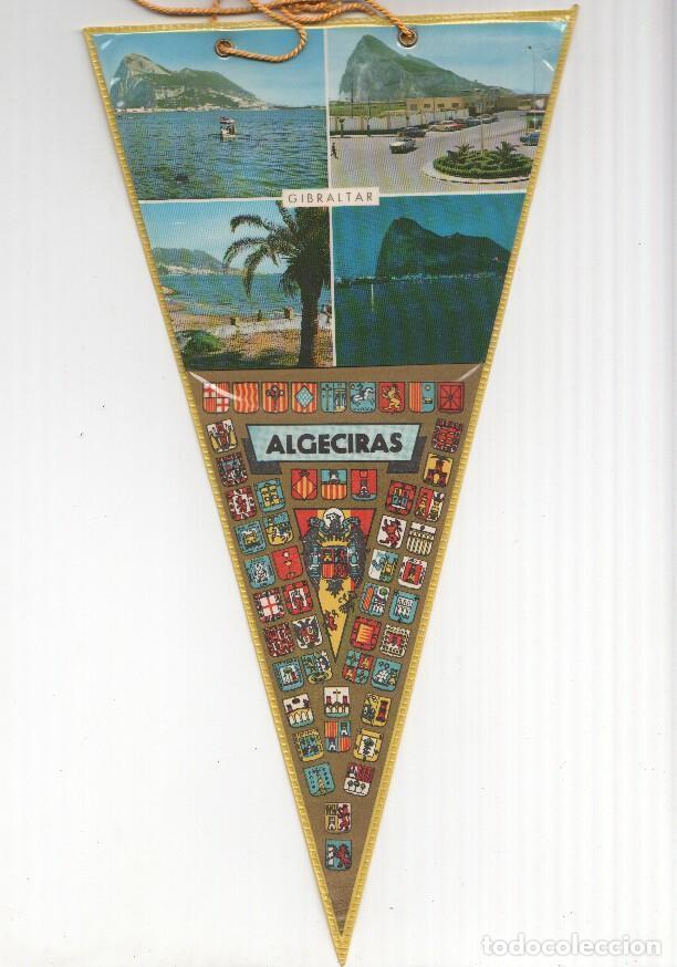 Collection pennants: BANDERIN: ALGECIRAS: Gibraltar, vistas del pe&ntilde;on de Gibraltar - VARIOS