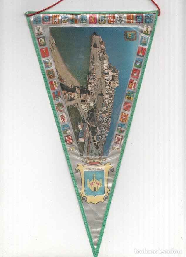 Collection pennants: BANDERIN: PE&Ntilde;ISCOLA - Foto aerea del pueblo de Pe&ntilde;iscola - Varios