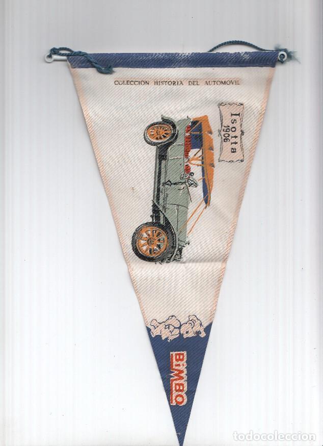 Collection pennants: BANDERIN BIMBO Historia Automovil: ISOTTA 1906 (6A) - BIMBO