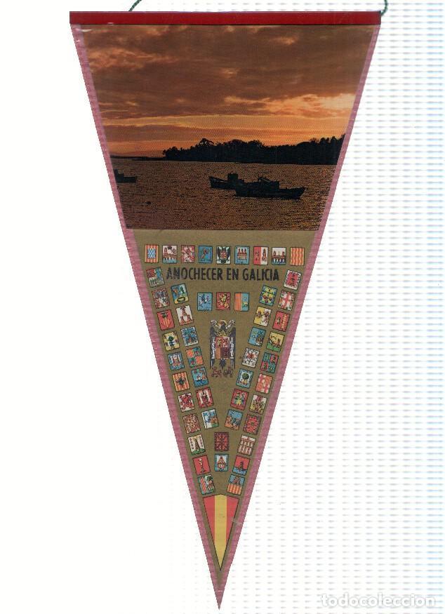 Collection pennants: BANDERIN: GALICIA - ANOCHECER EN GALICIA, puesta de sol en Galicia - Varios