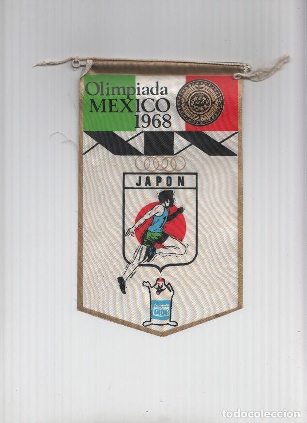 Collection pennants: Banderin Olimpiada Mexico 1968 : Japon (Editor detergentes Gior)