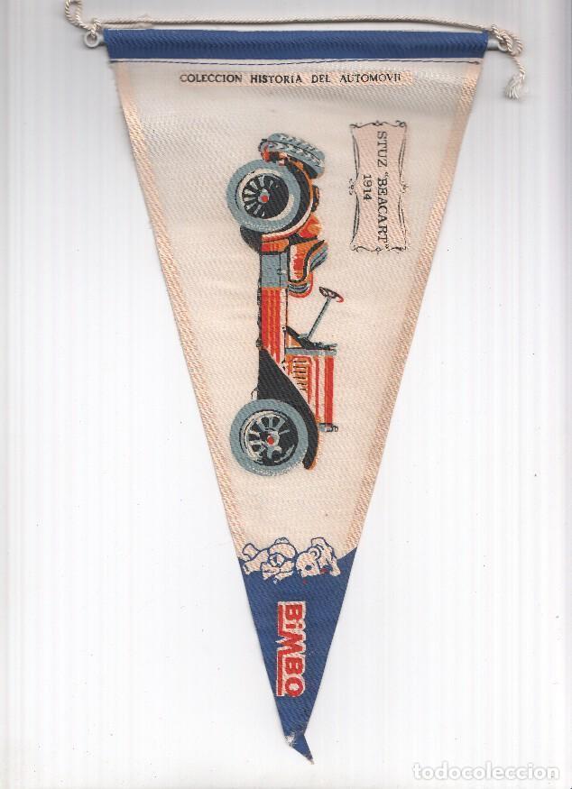Sammlung von Wimpeln: BANDERIN BIMBO Historia Automovil: STUZ BEACART 1914 (15A) - BIMBO