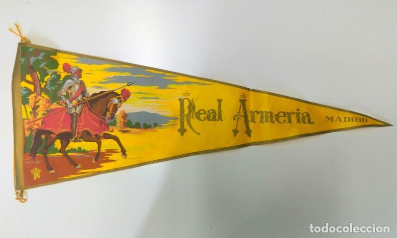 Sammlung von Wimpeln: BANDERIN: MADRID - REAL ARMERIA (EXCLUSIVAS PATRIMONIO NACIONAL) - Varios