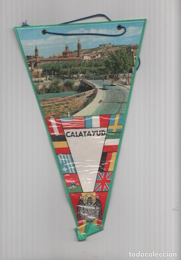 Sammlung von Wimpeln: BANDERIN: CALATAYUD - Imagen de puente e Iglesia de San Andres - VARIOS