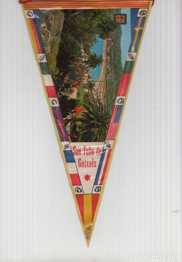 Sammlung von Wimpeln: BANDERIN: SANT FELIU DE GUIXOLS - Imagen de la playa desde el Jardin Botanico de CAP ROIG - VARIOS