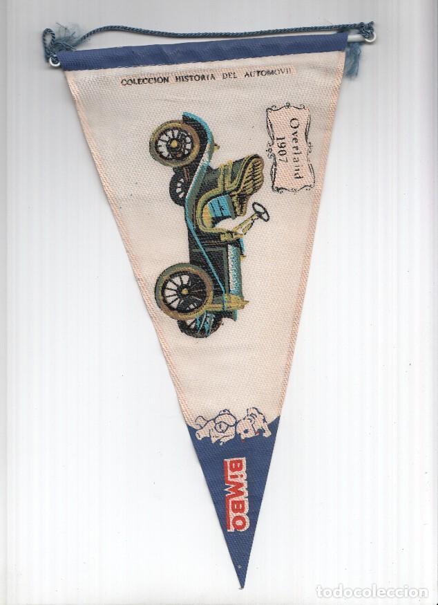 Sammlung von Wimpeln: BANDERIN BIMBO Historia Automovil: OVERLAND 1907 (8A) - BIMBO