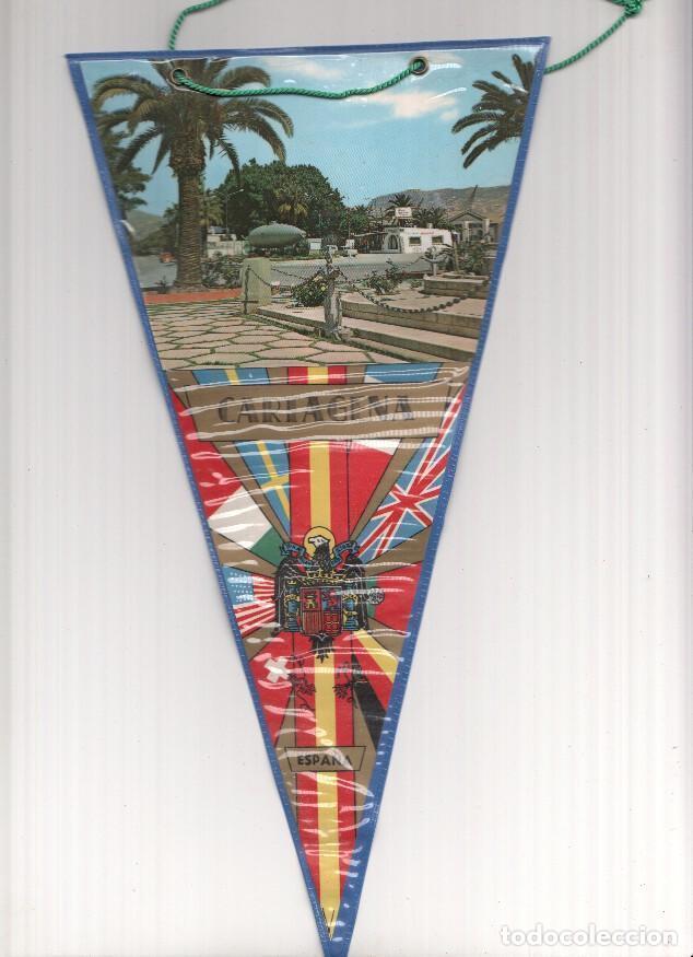 Sammlung von Wimpeln: BANDERIN: CARTAGENA - Imagen del Submarino Peral de Cartagena - Varios