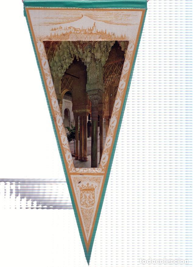 Collection pennants: BANDERIN: GRANADA - Detalle de las columnas de la Alhambra de Granada - Varios