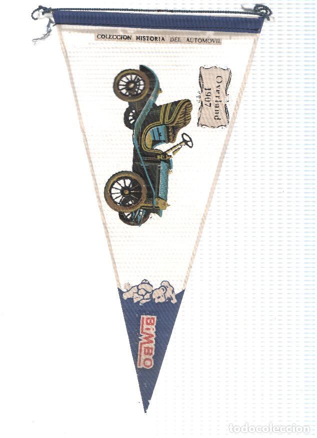 Collection pennants: Banderin de tela de la Coleccion: Historia del Automovil de BIMBO Numero 8A: OVERLAND 1907 - Varios