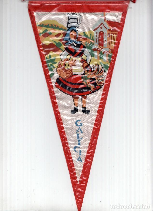 Collection pennants: BANDERIN: GALICIA - Ilustracion de Traje tipico de Galicia - Varios