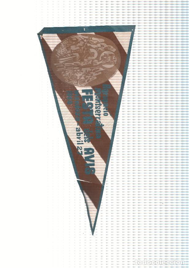 Collection pennants: BANDERIN: MONTSERRAT - Banderin Conmemorativo de la Festa dels Avis de Agrupacio Montserratina - VAR