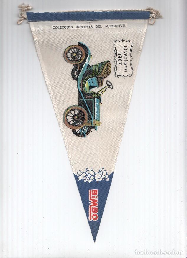 Collection pennants: BANDERIN: OVERLAND 1907 - Bimbo Coleccion Historia del Automovil (8A) - VARIOS