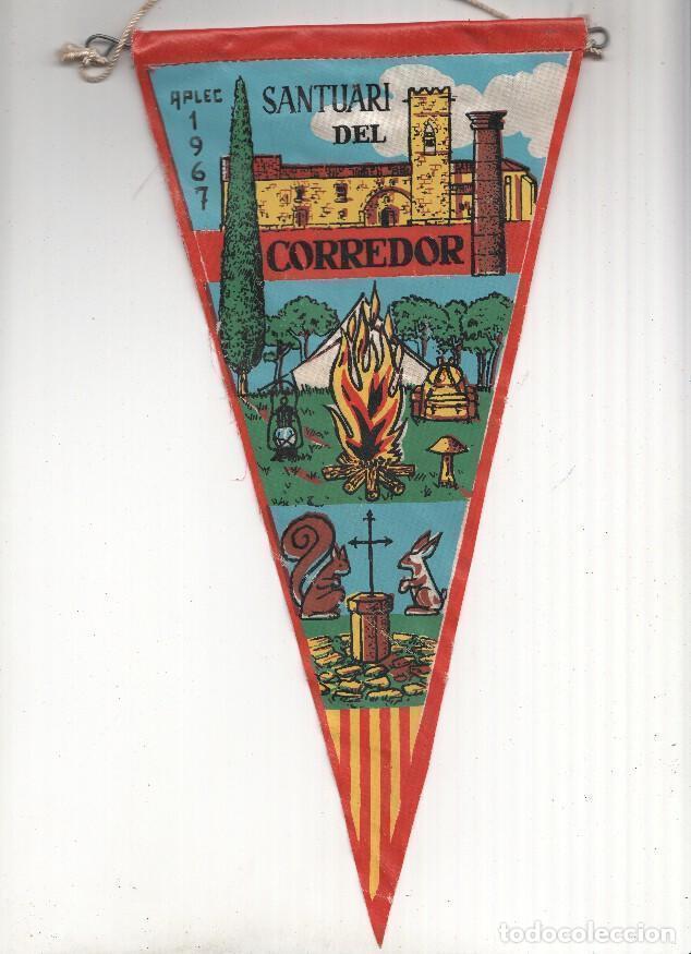 Collection pennants: BANDERIN: MONTNEGRE - SANTUARIO DEL CORREDOR, Aplec 1967 - VARIOS