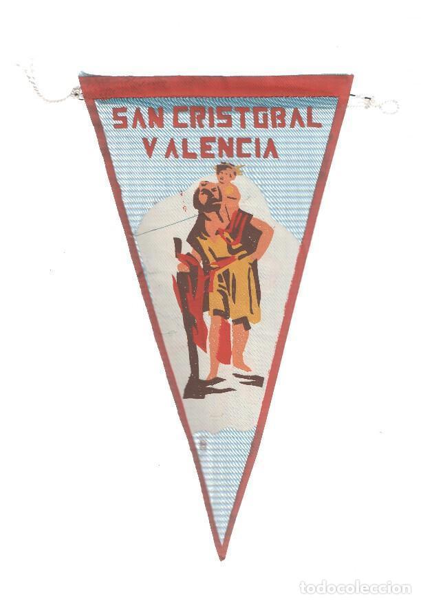 Collection pennants: BANDERIN: VALENCIA - Imagen de San Cristobal - Varios