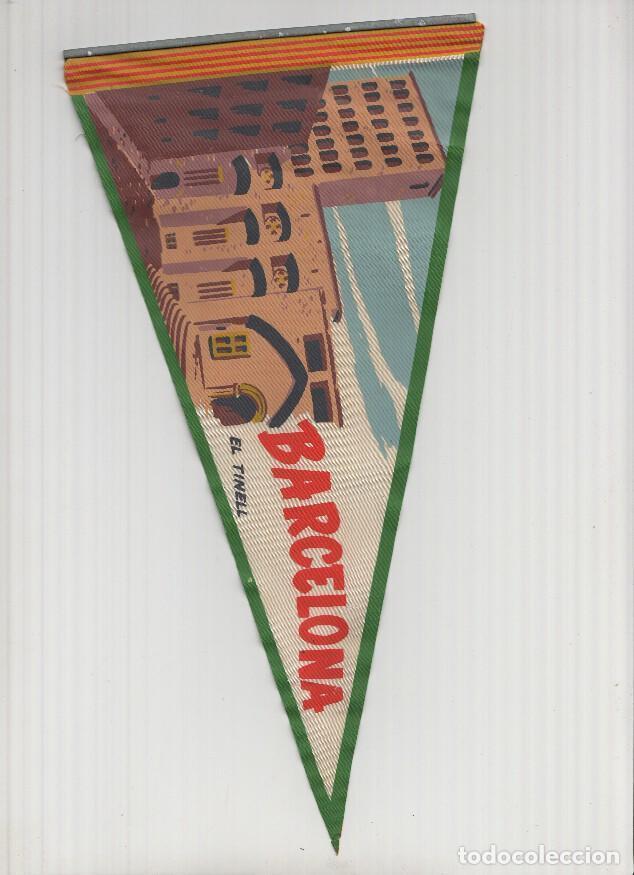 Collection pennants: Banderin: BARCELONA- Ilustracion del Edificio del Tinell en Plaza del Rey de Barcelona - VARIOS