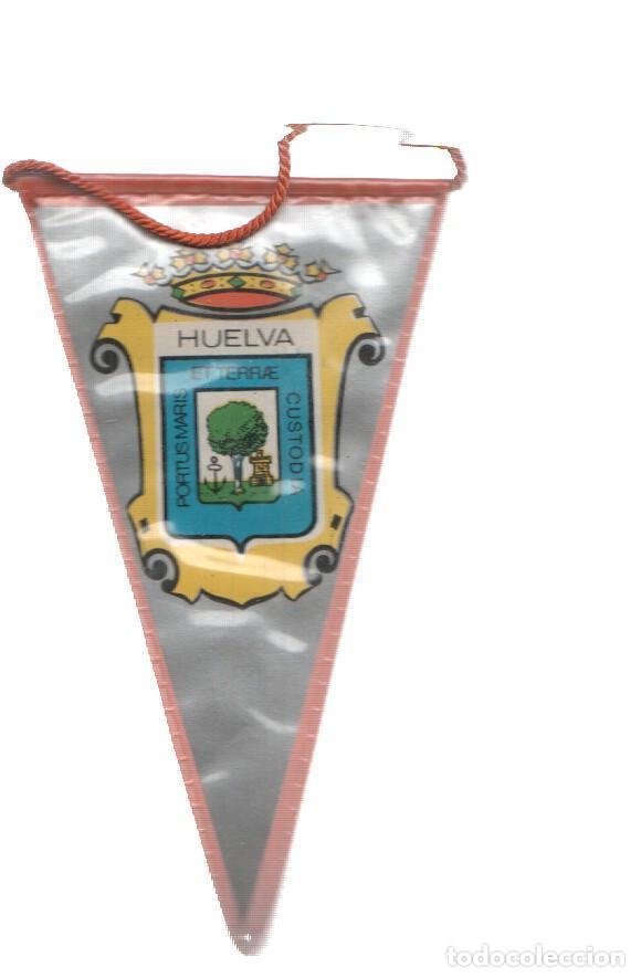 Collection pennants: Banderin: Escudos de Provincias: HUELVA (12cm) - Varios