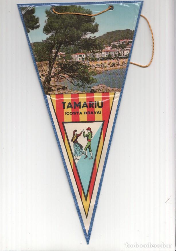 Collection pennants: BANDERIN: TAMARIU, Costa Brava - Imagen general de la localidad - VARIOS