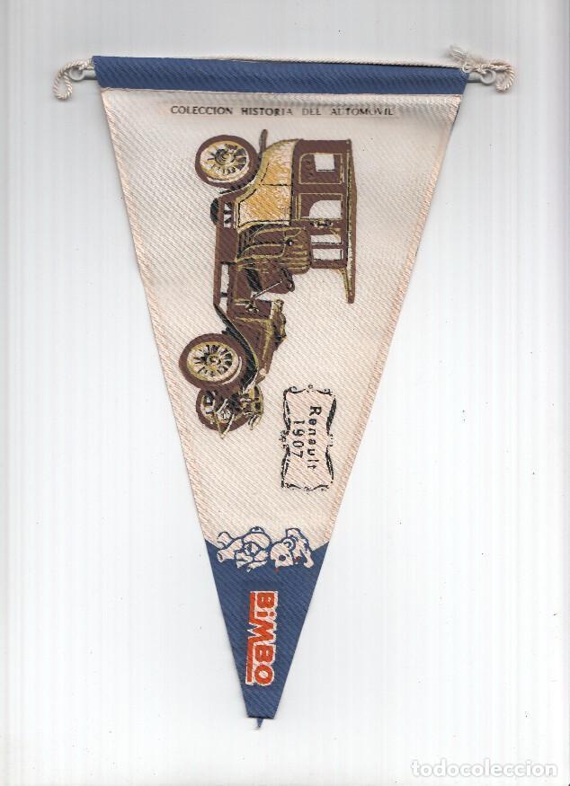 Sammlung von Wimpeln: BANDERIN BIMBO Historia Automovil: RENAULT 1907 (2A) - BIMBO
