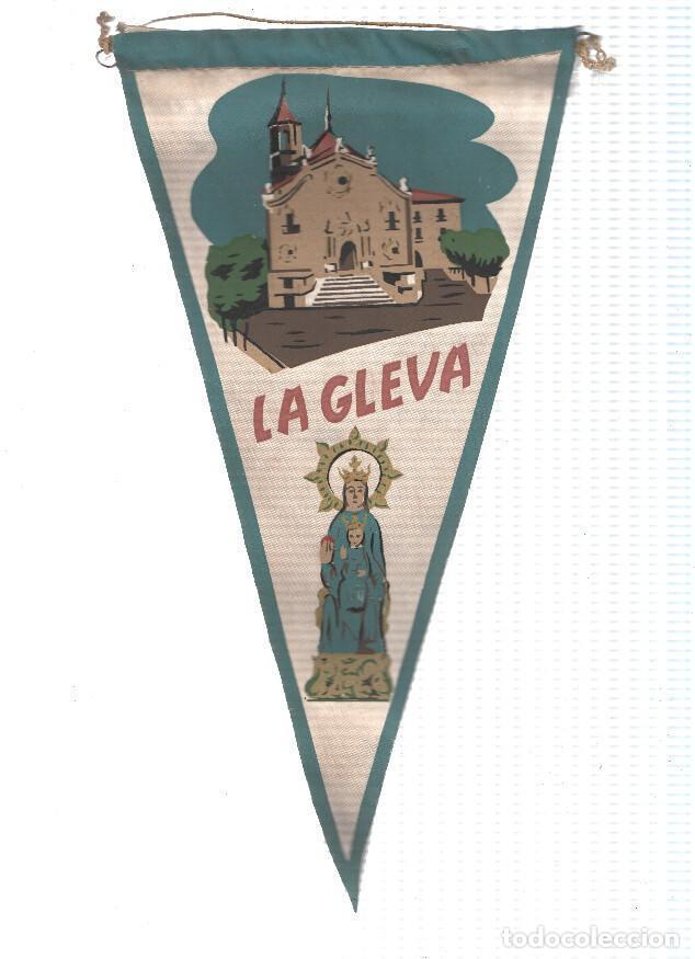 Sammlung von Wimpeln: BANDERIN: LA GLEVA (Barcelona) - Ilustracion del Santuario de la Gleva y Virgen - VARIOS