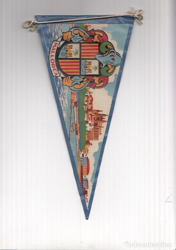 Sammlung von Wimpeln: BANDERIN: PLAMA DE MALLORCA - Ilustracion de la localidad y escudo de Mallorca - VARIOS