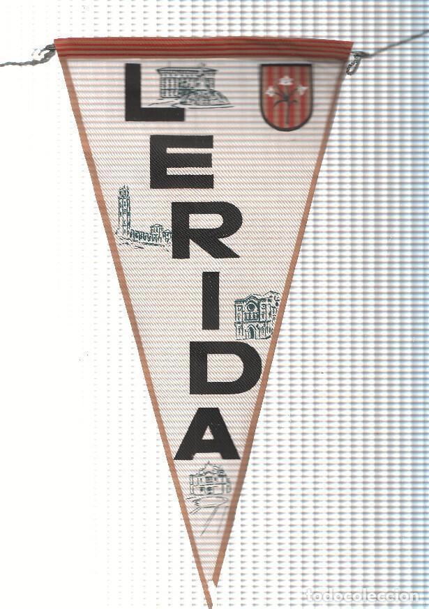 Sammlung von Wimpeln: BANDERIN: LERIDA, Lleida - Ilustraciones de diferentes monumentos de Lleida - VARIOS