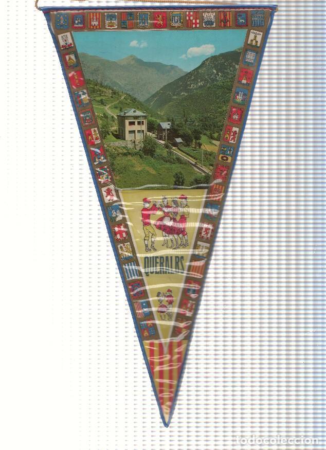 Sammlung von Wimpeln: BANDERIN: QUERALBS, Girona - Imagen de la estacion del Cremallera del Valle de Nuria - VARIOS