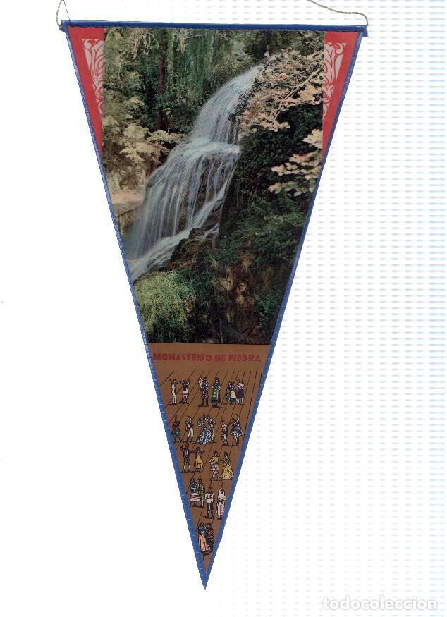 Bandierine di collezione: BANDERIN: MONASTERIO DE PIEDRA, Nuevalos - Salto de agua / cascada de El Monasterio de Piedra - Vari