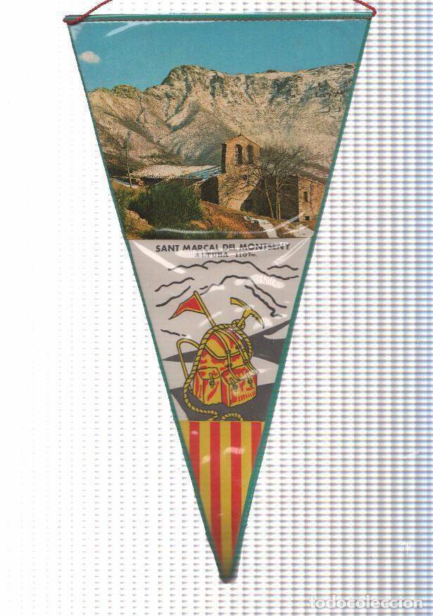 Bandierine di collezione: BANDERIN: MONTSENY, Barcelona - Imagen nevada del monasterio de Sant Mar&ccedil;al del Montseny a 1107m - V