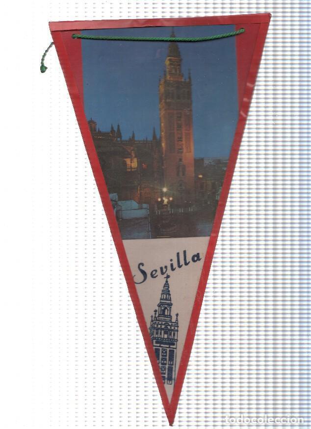 Bandierine di collezione: Banderin: SEVILLA - Imagen nocturna de la Torre de la Giralda - Varios