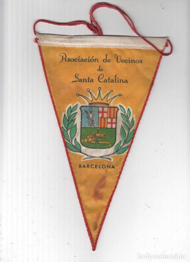 Fanions de collection: BANDERIN: SANTA CATALINA - Asociacion de Vecinos Santa Catalina ( En trasera: II Torneo Juvenil de B