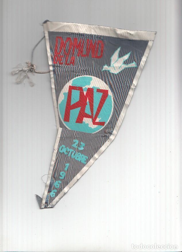 Fanions de collection: BANDERIN: DOMUND - Banderin Publicitario del Domund de la Paz del 23 de Octubre de 1966 - VARIOS