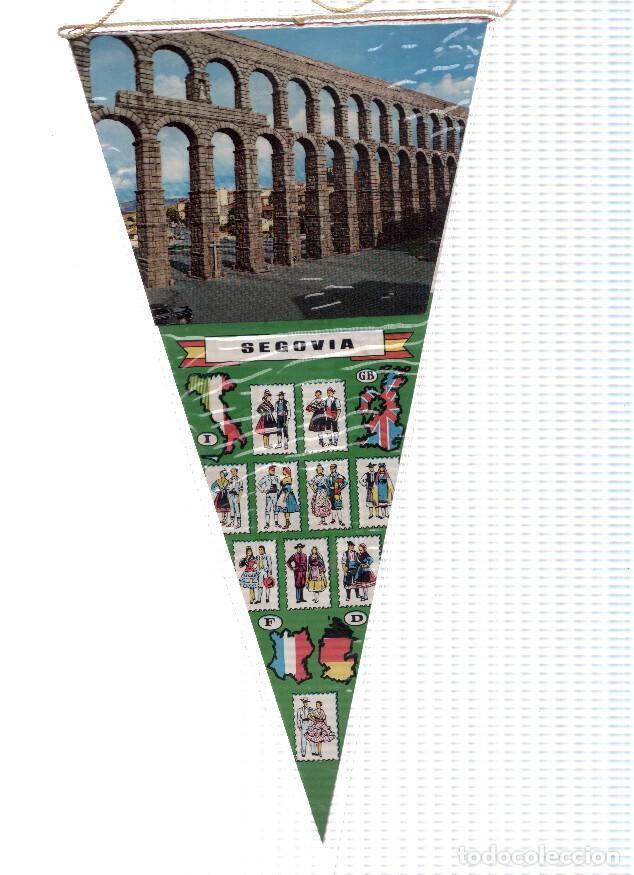 Fanions de collection: BANDERIN: SEGOVIA - Imagen del ACUEDUCTO DE SEGOVIA - Varios