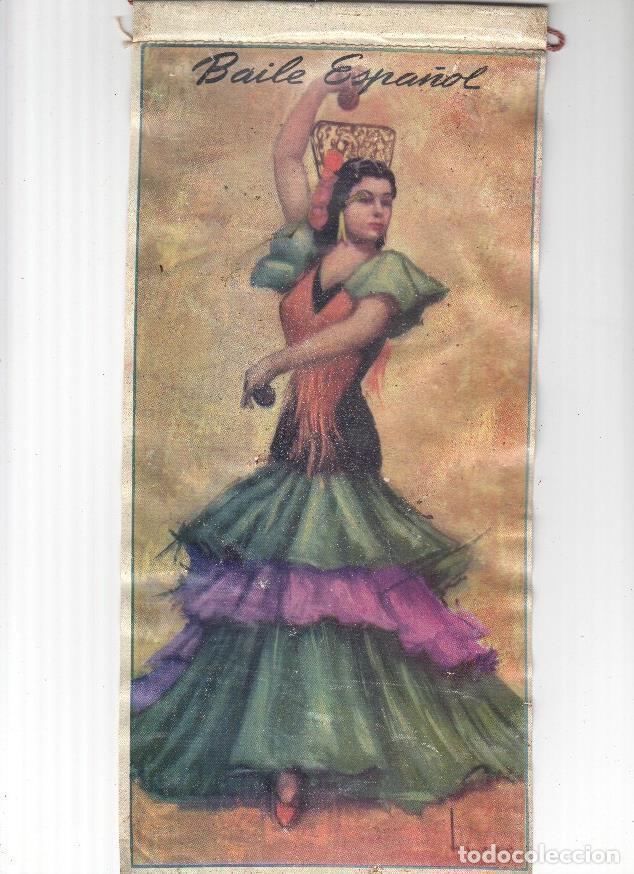 Fanions de collection: BANDERIN: BAILE ESPA&Ntilde;OL - SEVILLANA, (Ilustracion de Luser) - VARIOS