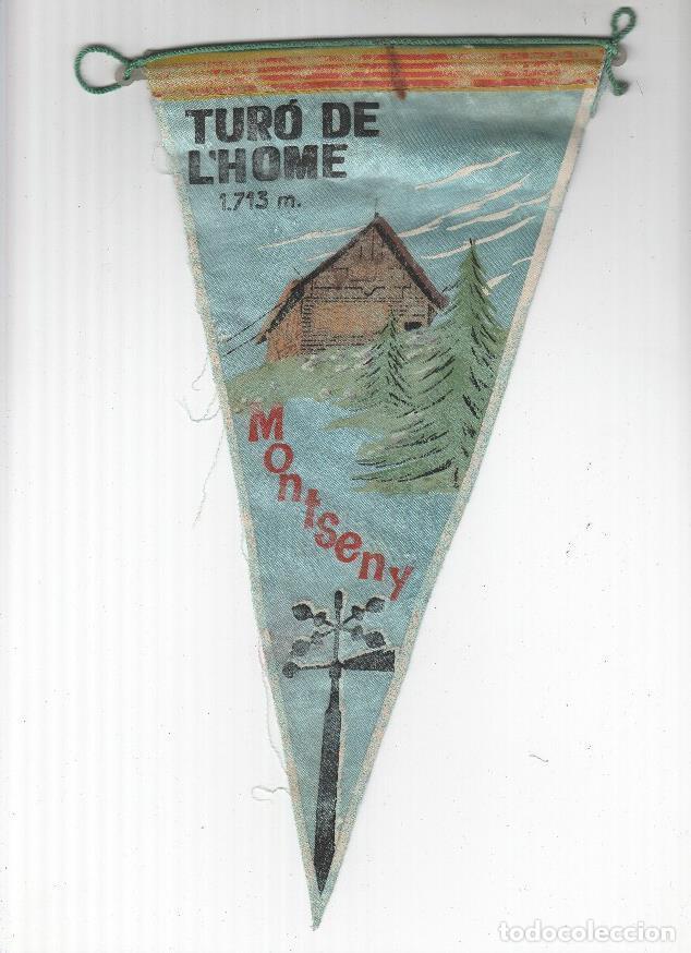 Fanions de collection: BANDERIN: MONTSENY - Turo de l,Home, refugio - VARIOS