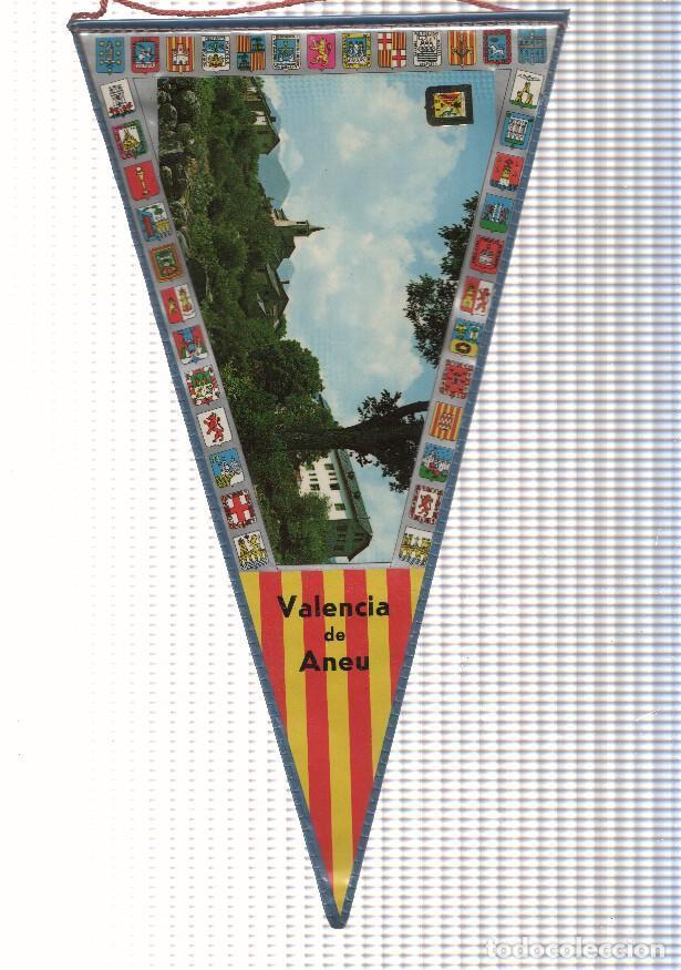 Fanions de collection: BANDERIN: VALENCIA DE ANEU, Lleida - Imagenen de la localidad - VARIOS