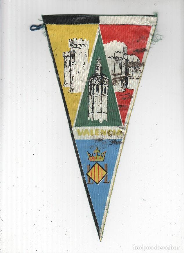 Fanions de collection: BANDERIN: VALENCIA - Escudo y diferentes vistas - VARIOS