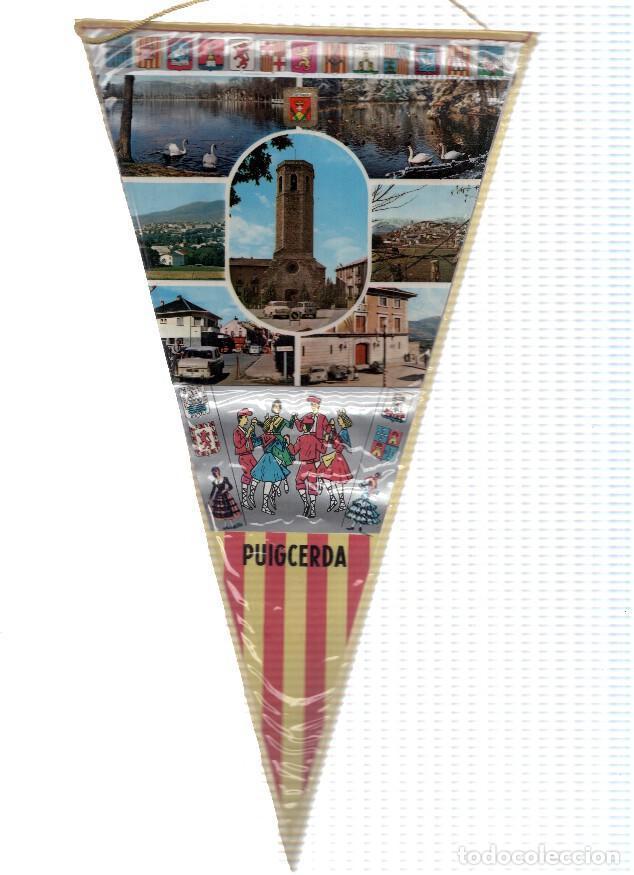 Fanions de collection: BANDERIN: PUIGCERDA, Girona - Diferentes vistas de la localidad de Puigcerda - Varios