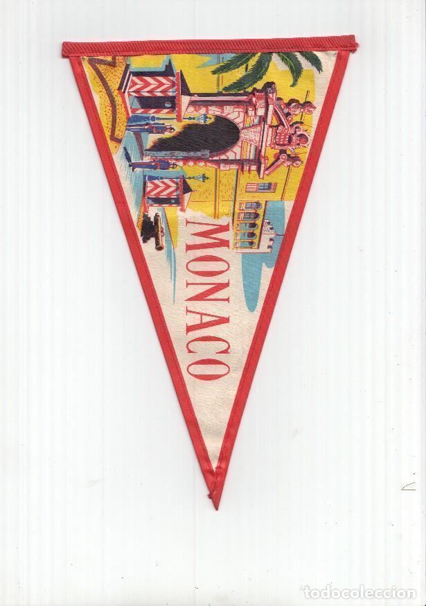 Collection pennants: BANDERIN: MONACO - Ilustracion de Residencia Grimaldi en una cara y Casino de Monaco en la otra - VA