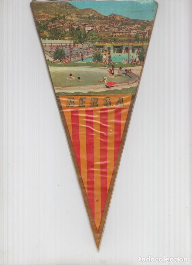 Collection pennants: Banderin: BERGA, Barcelona - Imagen de la Piscina Municipal de Berga - Varios