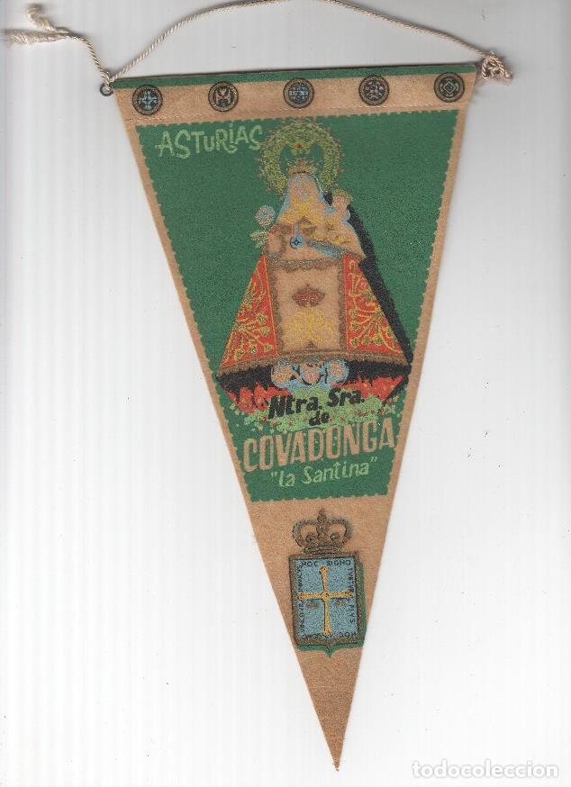 Collection pennants: BANDERIN: ASTURIAS - Nuestra Se&ntilde;ora de Covadonga - VARIOS
