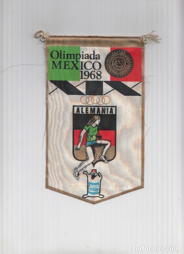 Collection pennants: Banderin Olimpiada Mexico 1968 : Alemania (Editor detergentes Gior)